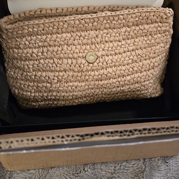 Strathberry Elegant Tan and Cream Women's Bag - Picture 8 of 12